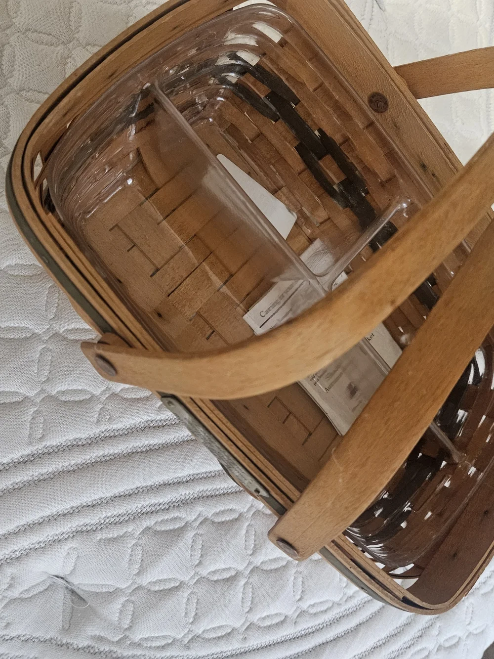 Longaberger woven basket